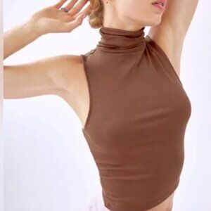 Sunday Best Aritzia Brown Top Size L